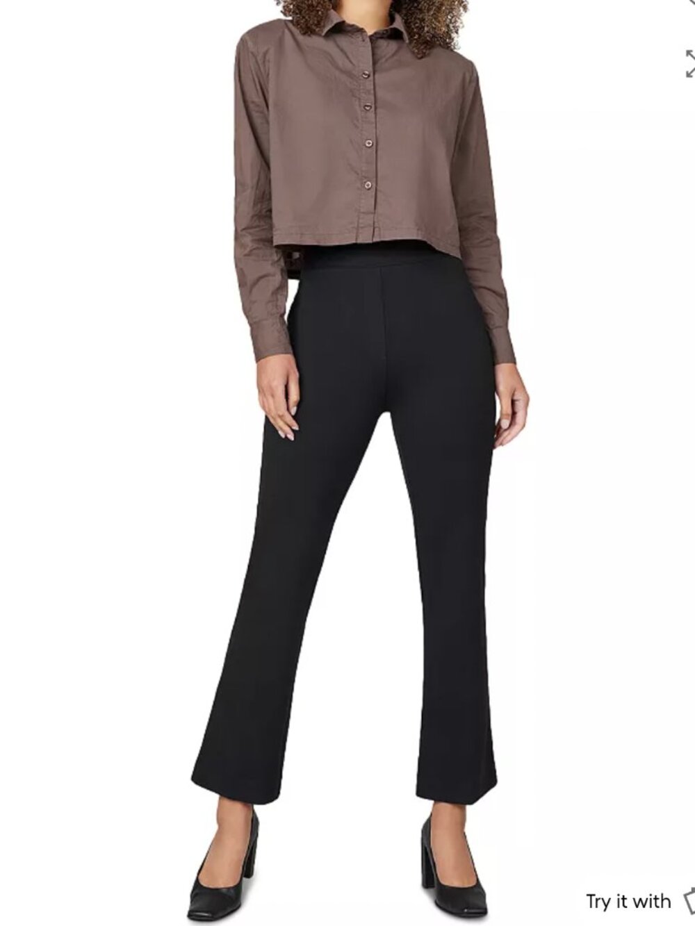 SPANXsupersmooth™ PerfectFit Ponte Kick Flare Pants XL Classic Black